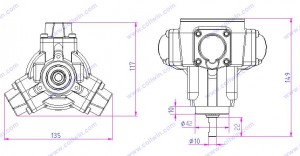 1/8HP Air Motor