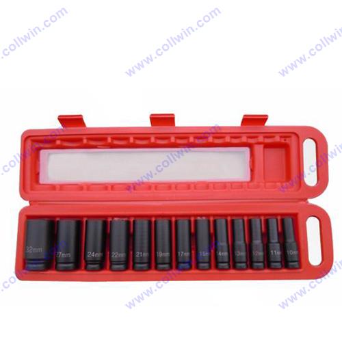  1/2"Dr.13pcs Impact Socket Set