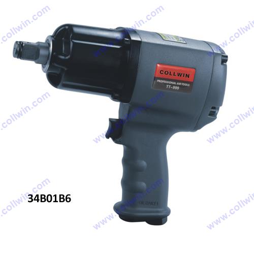 3/4 inch Pistol Grip Air Impact Wrench Bolt Capacity 22mm