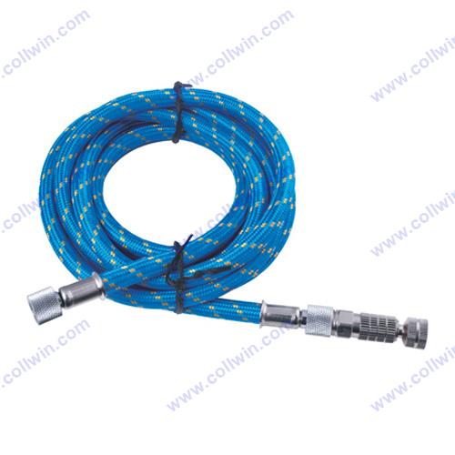 Braided Airbrush Hose 1/8" to 1/4" with Quick Coupler