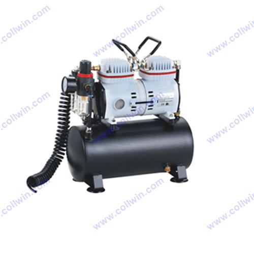 Airbrush Compressor with 6L Tank Support 5pcs Airbrush 