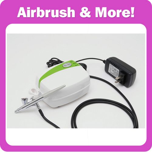 Portable Makeup Airbrush Kit with Mini Airbrush Compressor-Buy Directly From China. MOQ:1 set